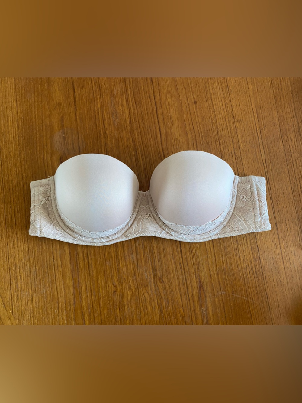 Torrid curve Strapless Lace-Trim Bra —

Comfortable and stays up!